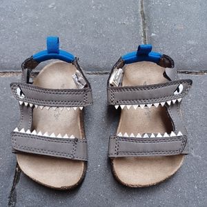 Carter's Infant Zackary Sandal, Grey,Size 4M